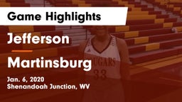 Jefferson  vs Martinsburg  Game Highlights - Jan. 6, 2020
