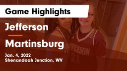 Jefferson  vs Martinsburg  Game Highlights - Jan. 4, 2022