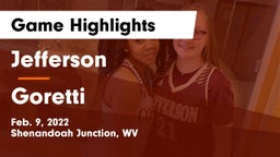 Jefferson  vs Goretti  Game Highlights - Feb. 9, 2022