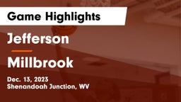 Jefferson  vs Millbrook  Game Highlights - Dec. 13, 2023