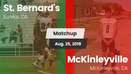 Matchup: St. Bernard's vs. McKinleyville  2018