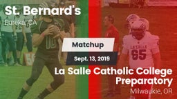 Matchup: St. Bernard's vs. La Salle Catholic College Preparatory 2019