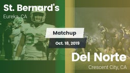 Matchup: St. Bernard's vs. Del Norte  2019