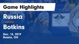 Russia  vs Botkins  Game Highlights - Dec. 14, 2019