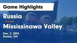 Russia  vs Mississinawa Valley Game Highlights - Dec. 2, 2023