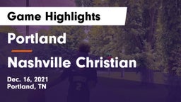 Portland  vs Nashville Christian  Game Highlights - Dec. 16, 2021