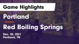 Portland  vs Red Boiling Springs  Game Highlights - Dec. 20, 2021