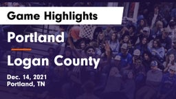 Portland  vs Logan County Game Highlights - Dec. 14, 2021