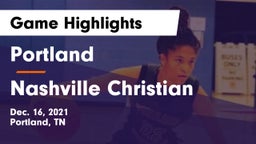 Portland  vs Nashville Christian  Game Highlights - Dec. 16, 2021