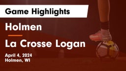 Holmen  vs La Crosse Logan Game Highlights - April 4, 2024
