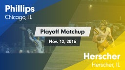 Matchup: Phillips vs. Herscher  2016