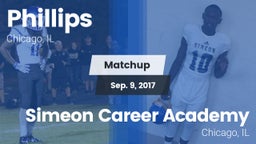 Matchup: Phillips vs. Simeon Career Academy  2017