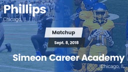 Matchup: Phillips vs. Simeon Career Academy  2018