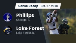 Recap: Phillips  vs. Lake Forest  2018