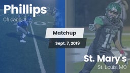 Matchup: Phillips vs. St. Mary's  2019