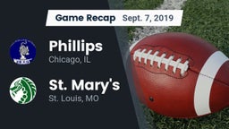 Recap: Phillips  vs. St. Mary's  2019