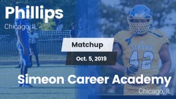Matchup: Phillips vs. Simeon Career Academy  2019