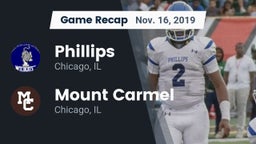 Recap: Phillips  vs. Mount Carmel  2019