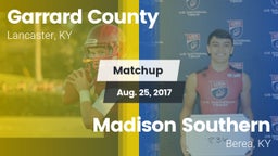 Matchup: Garrard County vs. Madison Southern  2017