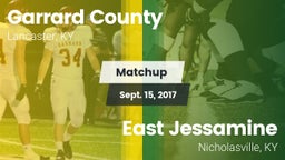 Matchup: Garrard County vs. East Jessamine  2017