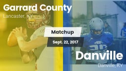 Matchup: Garrard County vs. Danville  2017