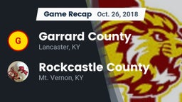 Recap: Garrard County  vs. Rockcastle County  2018