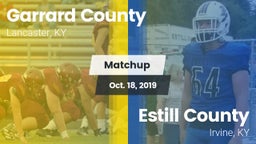 Matchup: Garrard County vs. Estill County  2019