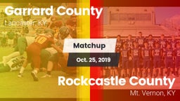 Matchup: Garrard County vs. Rockcastle County  2019