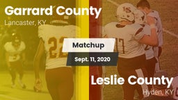 Matchup: Garrard County vs. Leslie County  2020