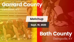 Matchup: Garrard County vs. Bath County  2020