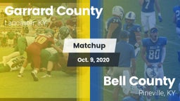 Matchup: Garrard County vs. Bell County  2020