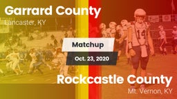 Matchup: Garrard County vs. Rockcastle County  2020