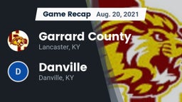 Recap: Garrard County  vs. Danville  2021
