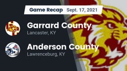 Recap: Garrard County  vs. Anderson County  2021