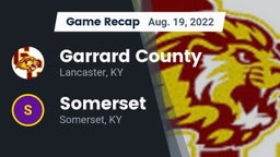 Recap: Garrard County  vs. Somerset  2022