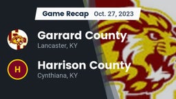 Recap: Garrard County  vs. Harrison County  2023