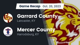 Recap: Garrard County  vs. Mercer County  2023
