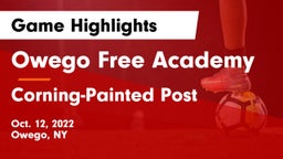 Owego Free Academy  vs Corning-Painted Post  Game Highlights - Oct. 12, 2022