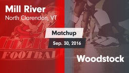 Matchup: Mill River vs. Woodstock 2016