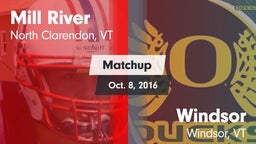 Matchup: Mill River vs. Windsor 2016