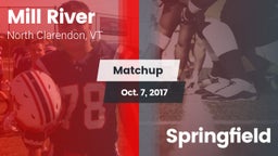 Matchup: Mill River vs. Springfield 2017