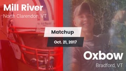 Matchup: Mill River vs. Oxbow  2017