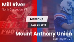 Matchup: Mill River vs. Mount Anthony Union  2018
