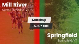 Matchup: Mill River vs. Springfield  2018