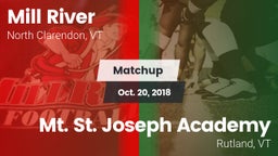 Matchup: Mill River vs. Mt. St. Joseph Academy  2018