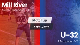 Matchup: Mill River vs. U-32  2019