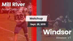 Matchup: Mill River vs. Windsor 2019
