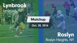 Matchup: Lynbrook vs. Roslyn  2016