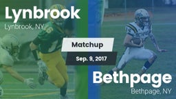 Matchup: Lynbrook vs. Bethpage  2017