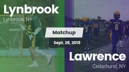 Matchup: Lynbrook vs. Lawrence  2019